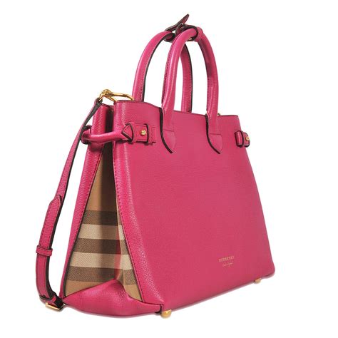 burberry banner medium derby pink|Burberry Banner Bags for sale .